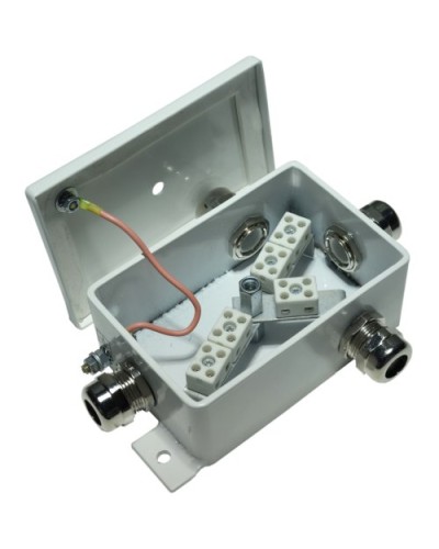 КМ-О (12к)-IP66-d, два ввода: Коробка монтажная огнестойкая в Кургане