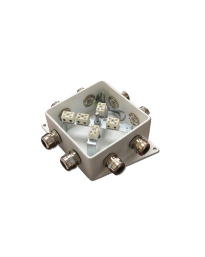 КМ-О (10к)-IP66-120х120, два ввода: Коробка монтажная огнестойкая в Кургане