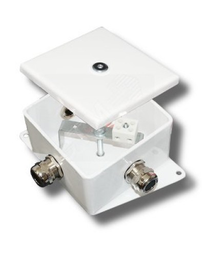 КМ-О (2к*6,0)-IP66-100х100, четыре ввода: Коробка монтажная огнестойкая в Кургане