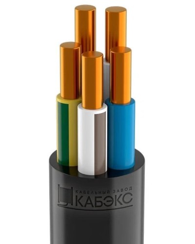 ППГнг(А)-HF 5х10 ОК (N PE) 0,66кВ Кабэкс (ТХМ00132588). Кабель силовой, не распространяющий горение, не содержащих галогенов. Кабэкс в Кургане