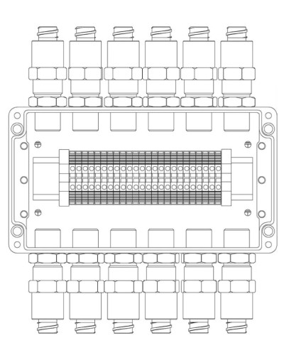 КВМК 2401. Коробка коммутационная взрывозащищенная. Компания СМД в Кургане