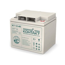 Контакт КТ 12-40. Аккумулятор герметичный свинцово-кислотный. Контакт