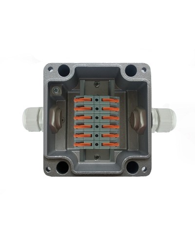 МКС Мороз, 2В, с клеммниками REXANT, IP66/IP68. Коробка коммутационная металлическая. Магнито-Контакт в Кургане