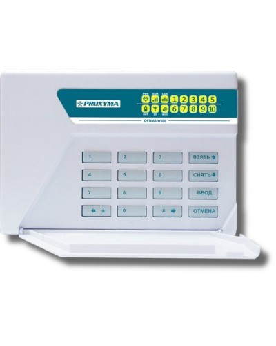 W500BL Optima. Объектовый прибор с встроенными GSM, РПП БРИЗ и Ладога-РК и проводными шлейфами. Проксима в Кургане