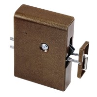 Promix-SM308.10.1 brown (Шериф-8 НЗ-К). Замок электромеханический. Промикс