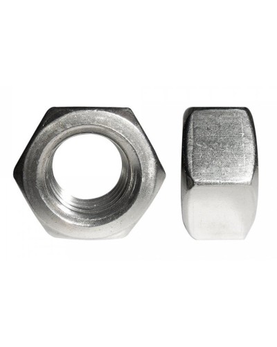 Гайка шестигранная нержавеющая (А2) M8 (DIN 934) (500 шт) (PR08.7456). Гайка шестигранная нержавеющая (А2). Промрукав в Кургане