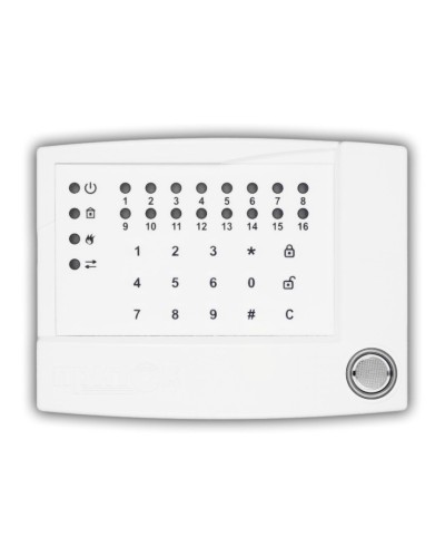 ППКОП-16 (М4), интерфейс RS-485. Клавиатура. СОКРАТ в Кургане