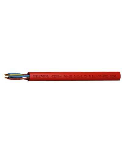 КПСВВнг(А)-LS 4х2х2,5 (Спецкабель). Кабель симметричный для систем сигнализации и управления, групповой прокладки, с пониженным дымо- и газовыделением. Спецкабель в Кургане