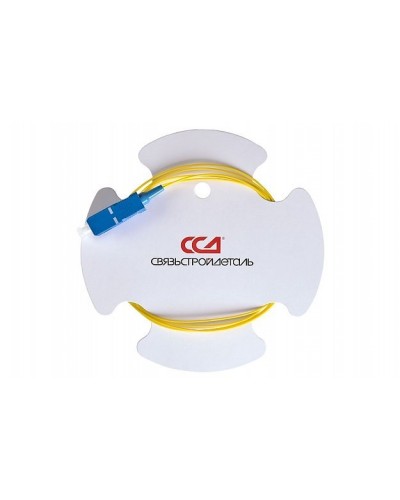 ШОС-SM/0.9 мм-SC/UPC-p/t -1.0м (130201-02538). Пигтейл оптический. ССД (Связьстройдеталь) в Кургане